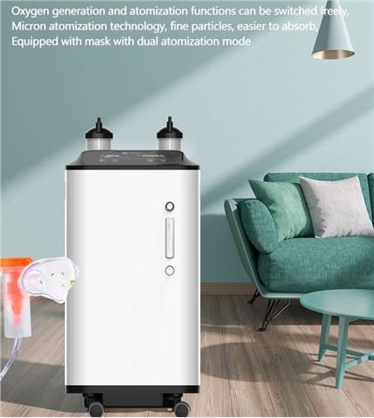Concentrador d’oxigen 5L / 10L mèdic al 93%